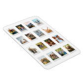Gepersonaliseerde Instant Film 16 Fotocollage Magneet (Rechterzijde)
