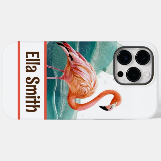 Gepersonaliseerde iPhone 14 Pro Max hoesje (Achterkant (horizontaal))