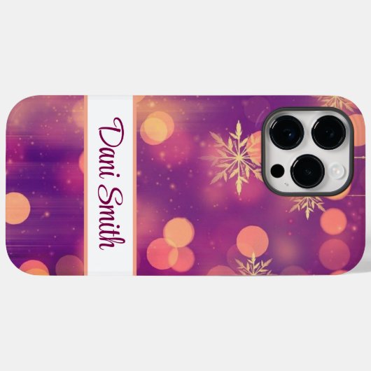 Gepersonaliseerde iPhone 14 Pro Max hoesje (Achterkant (horizontaal))