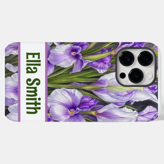 Gepersonaliseerde iPhone 14 Pro Max hoesje (Achterkant (horizontaal))