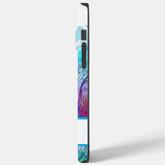 Gepersonaliseerde iPhone 14 Pro Max hoesje (Achterkant / Links)