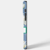 Gepersonaliseerde iPhone 14 Pro Max hoesje bloemen (Achterkant / Links)