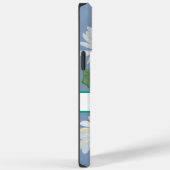 Gepersonaliseerde iPhone 14 Pro Max hoesje bloemen (Achterkant / Rechts)