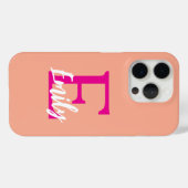 Gepersonaliseerde iPhone 15 Pro Hoesje – Aangepast (Achterkant (horizontaal))