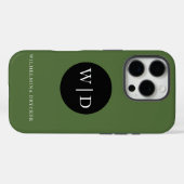 Gepersonaliseerde iPhone 16 Pro Hoesje met Jouw na (Achterkant (horizontaal))