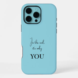 Gepersonaliseerde iPhone Case - Inspirerend quote 16 Pro Max Hoesje