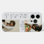 Gepersonaliseerde iPhone Case met Fotocollage | Te (Achterkant (horizontaal))