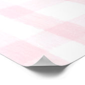 Gepersonaliseerde Iris Baby Meisje Kwekerij Art Pi Poster (Hoek)