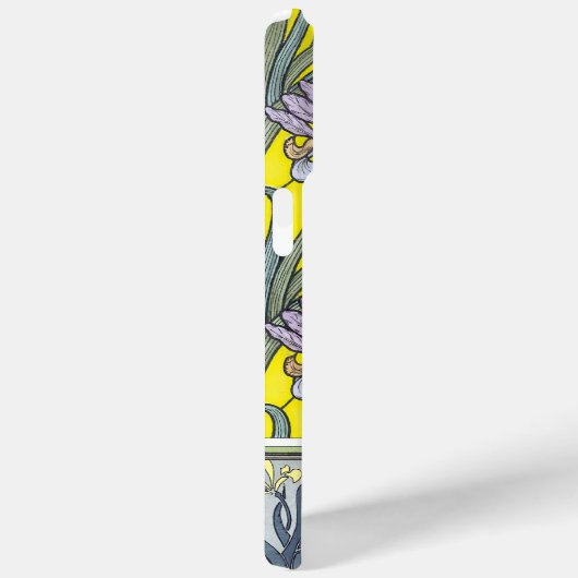 Gepersonaliseerde  iris bloemmotief Case-Mate iPhone case (Achterkant / Rechts)