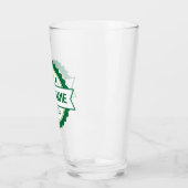 Gepersonaliseerde Irish Pub 16 oz. Bier Glas (Links)
