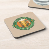 Gepersonaliseerde Irish Pub Onderzetter Gepersonal (Linkerzijde)