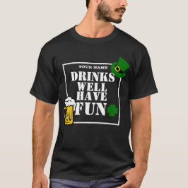 Gepersonaliseerde irish st. patricks day t-shirt