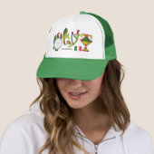 Gepersonaliseerde Italiaans Siciliaanse Kaart Aces Trucker Pet (In situ)