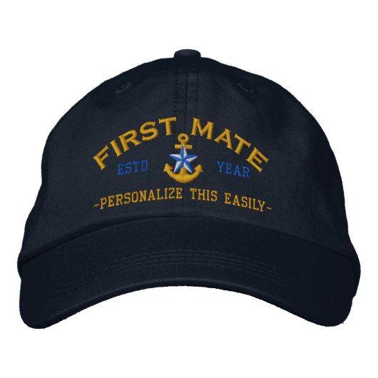 Gepersonaliseerde Jaar en Namen First Mate Star An Pet (Voorkant)