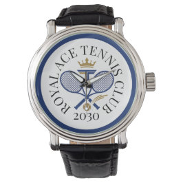 Gepersonaliseerde Jaar Gold Tennis Club Horloge