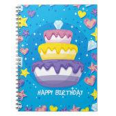 Gepersonaliseerde jaarlijkse positieve planning notitieboek (Voorkant)