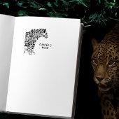 Gepersonaliseerde Jaguar Bookplate Zelfinktende Stempel