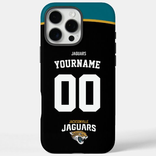 Gepersonaliseerde Jaguars Jersey Amerikaans Footba Case-Mate iPhone Case (Achterkant)