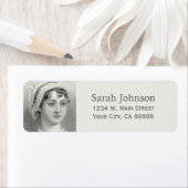 Gepersonaliseerde Jane Austen Etiket (Insitu)