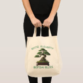 Gepersonaliseerde Japanse Bonsai Tree Originele Ku Tote Bag (Voorkant (product))