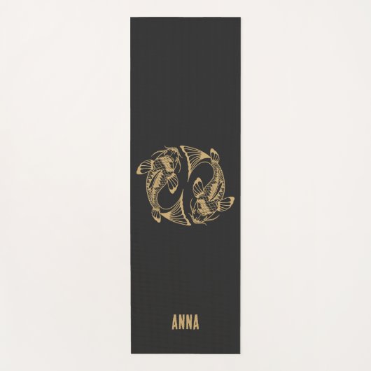 Gepersonaliseerde Japanse Koi Fish Japan Lover Yogamat (Voorkant)