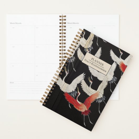 Gepersonaliseerde Japanse kranen Planner (Display)