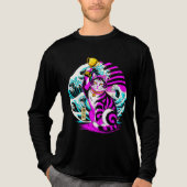 Gepersonaliseerde Japanse Monogram Biculturele Ide Tri-Blend Shirt (Voorkant volledig)