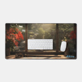 Gepersonaliseerde Japanse Werkbank & Tuin Desk Mat (Keyboard & Muis)