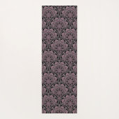 Gepersonaliseerde jaren '20 Dusky Roos Bloemen Fro Yogamat (Achterkant)