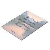 Gepersonaliseerde Jeremia 29:11 Notitieboek (Linkerzijde)