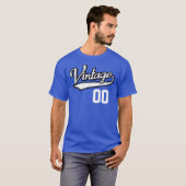 Gepersonaliseerde jersey stijl t-shirt (Voorkant volledig)