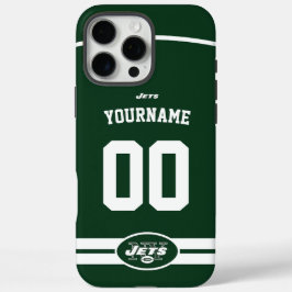 Gepersonaliseerde Jets Jersey Amerikaans Football iPhone 16 Pro Max Hoesje