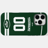 Gepersonaliseerde Jets Jersey Amerikaans Football Case-Mate iPhone Case (Achterkant (horizontaal))