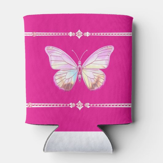 Gepersonaliseerde Jewel Butterfly Cooler (Achterkant)