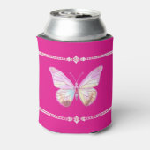 Gepersonaliseerde Jewel Butterfly Cooler (Blikje Achterkant)