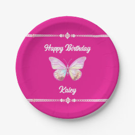 Gepersonaliseerde Jewel Butterfly Paper Bord