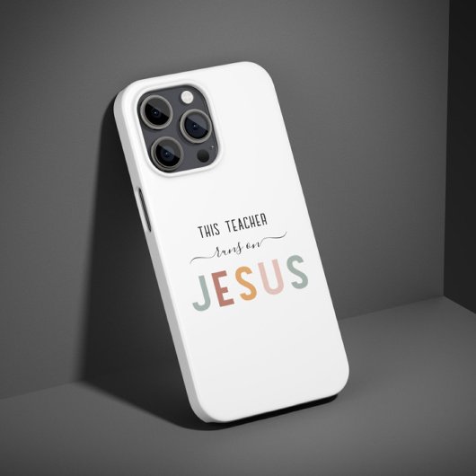 Gepersonaliseerde Jezus geloof beroepen Case-Mate iPhone Case