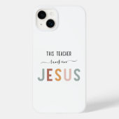 Gepersonaliseerde Jezus geloof beroepen Case-Mate iPhone Case (Achterkant)