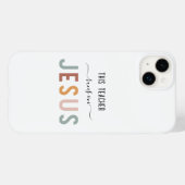 Gepersonaliseerde Jezus geloof beroepen Case-Mate iPhone Case (Achterkant (horizontaal))