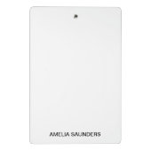 Gepersonaliseerde Jezus geloof beroepen Mini Klembord (Achterkant)