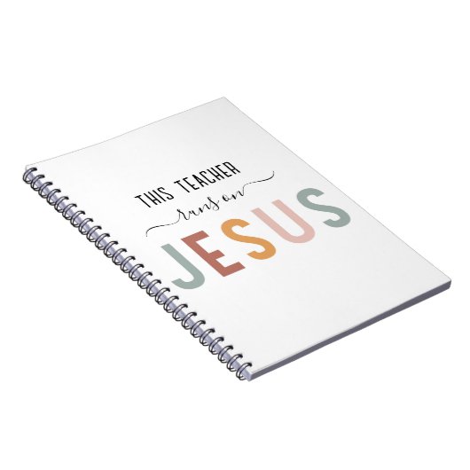 Gepersonaliseerde Jezus geloof beroepen Notitieboek (Rechterzijde)