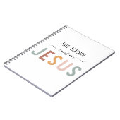 Gepersonaliseerde Jezus geloof beroepen Notitieboek (Linkerzijde)