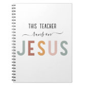 Gepersonaliseerde Jezus geloof beroepen Notitieboek (Voorkant)