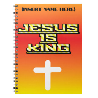 Gepersonaliseerde Jezus is het King Prayer Journal Notitieboek