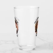Gepersonaliseerde jij bent mijn bron van geluk Fot Glas (Links)
