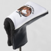 Gepersonaliseerde jij bent mijn bron van geluk Fot Golfheadcover (3/4 voorkant)
