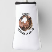 Gepersonaliseerde jij bent mijn bron van geluk Fot Golfheadcover (Draai 90)