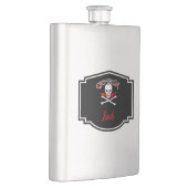 Gepersonaliseerde Jolly Roger (Cutlass) Flacon (Rechts)