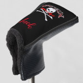 Gepersonaliseerde Jolly Roger (Cutlass) Golfheadcover (3/4 voorkant)