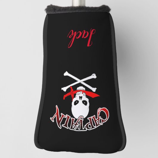 Gepersonaliseerde Jolly Roger (Cutlass) Golfheadcover (Draai 90)